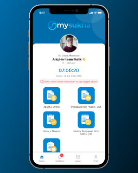 Aplikasi Absensi Perusahaan Terintegrasi